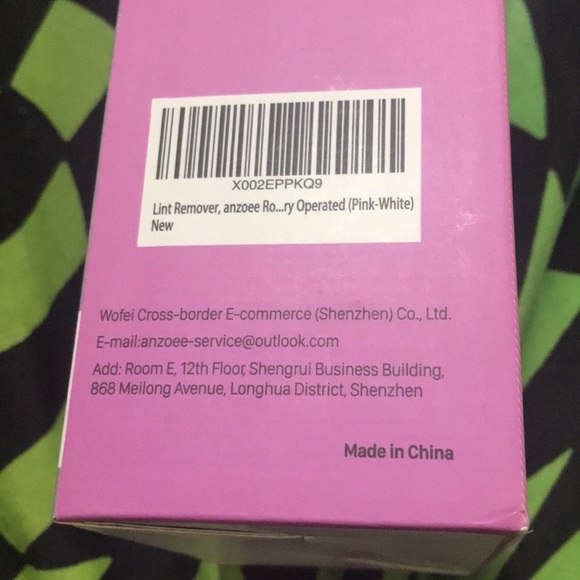 ✨🆕BNIB!Anzoee Pink Lint Remover!SEALED! NEVER OPENED!✨ - Picture 4 of 8